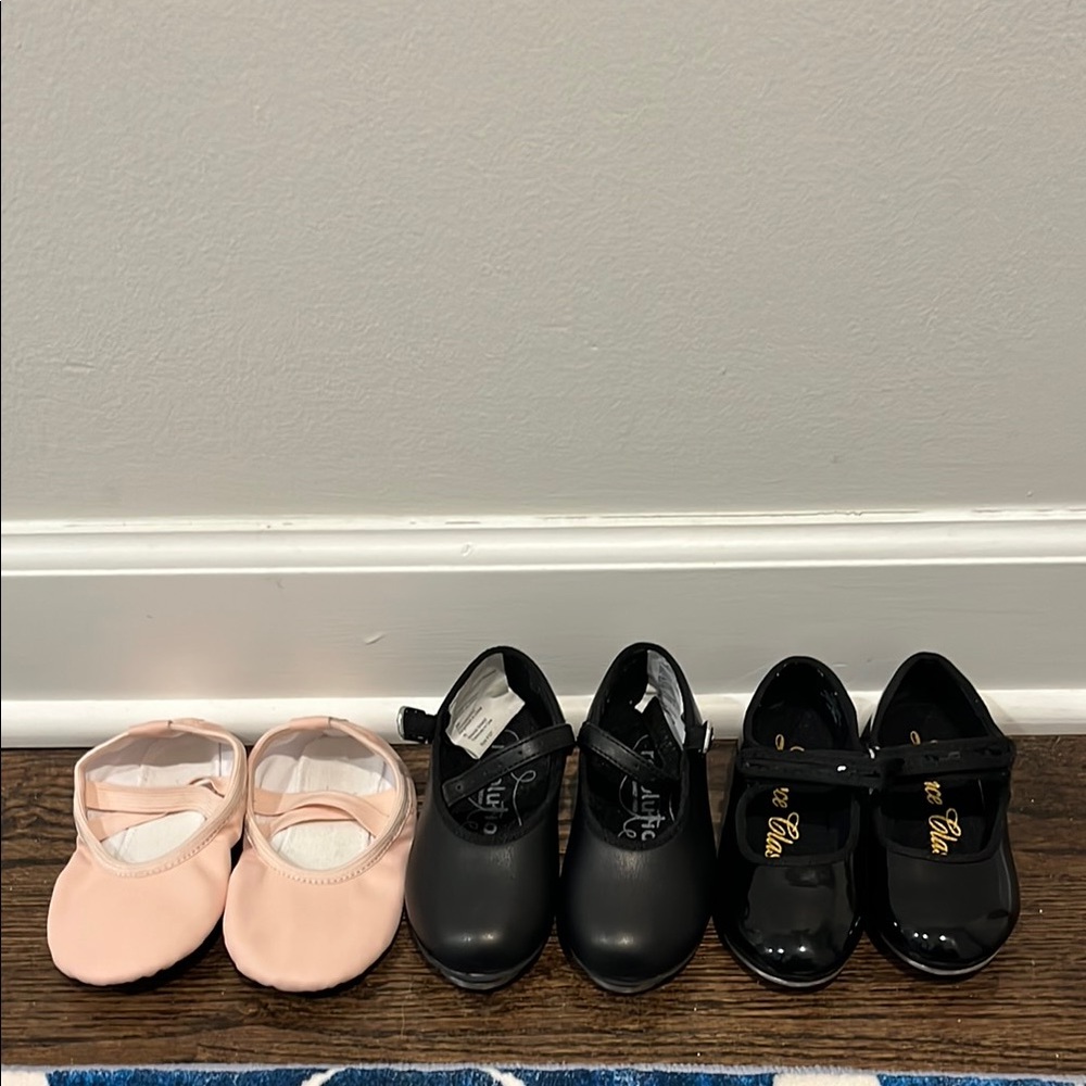 Classic toddler ballet and tap shoes!
